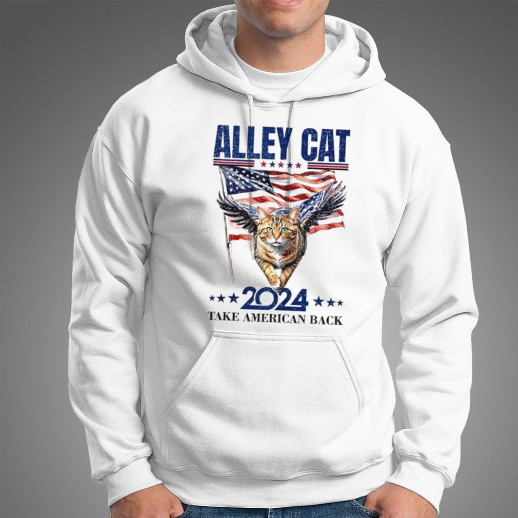 Trump 2024 Alley Cat Take America Back Vote Trump T-shirt