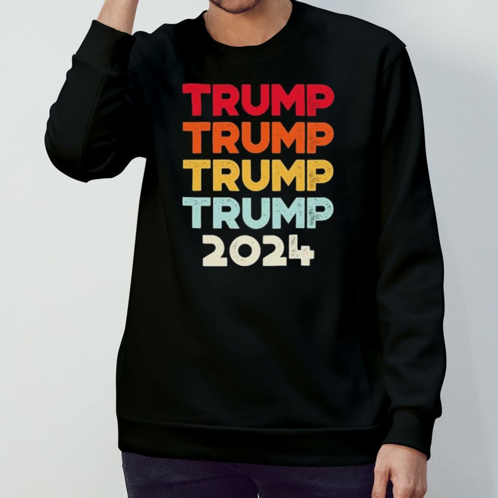 Trump 2024 Sunset Election T shirt
