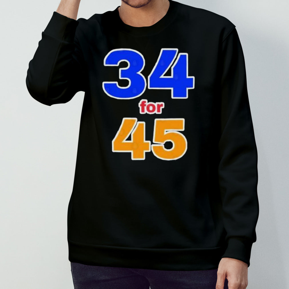 Trump 34 Counts For 45 shirt