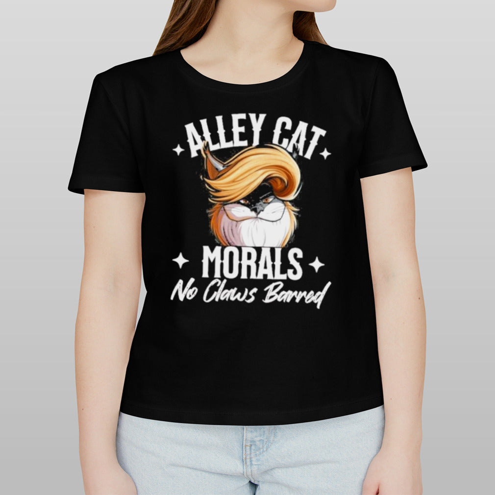 Trump Alley Cat Morals No Claws Barred Shirt