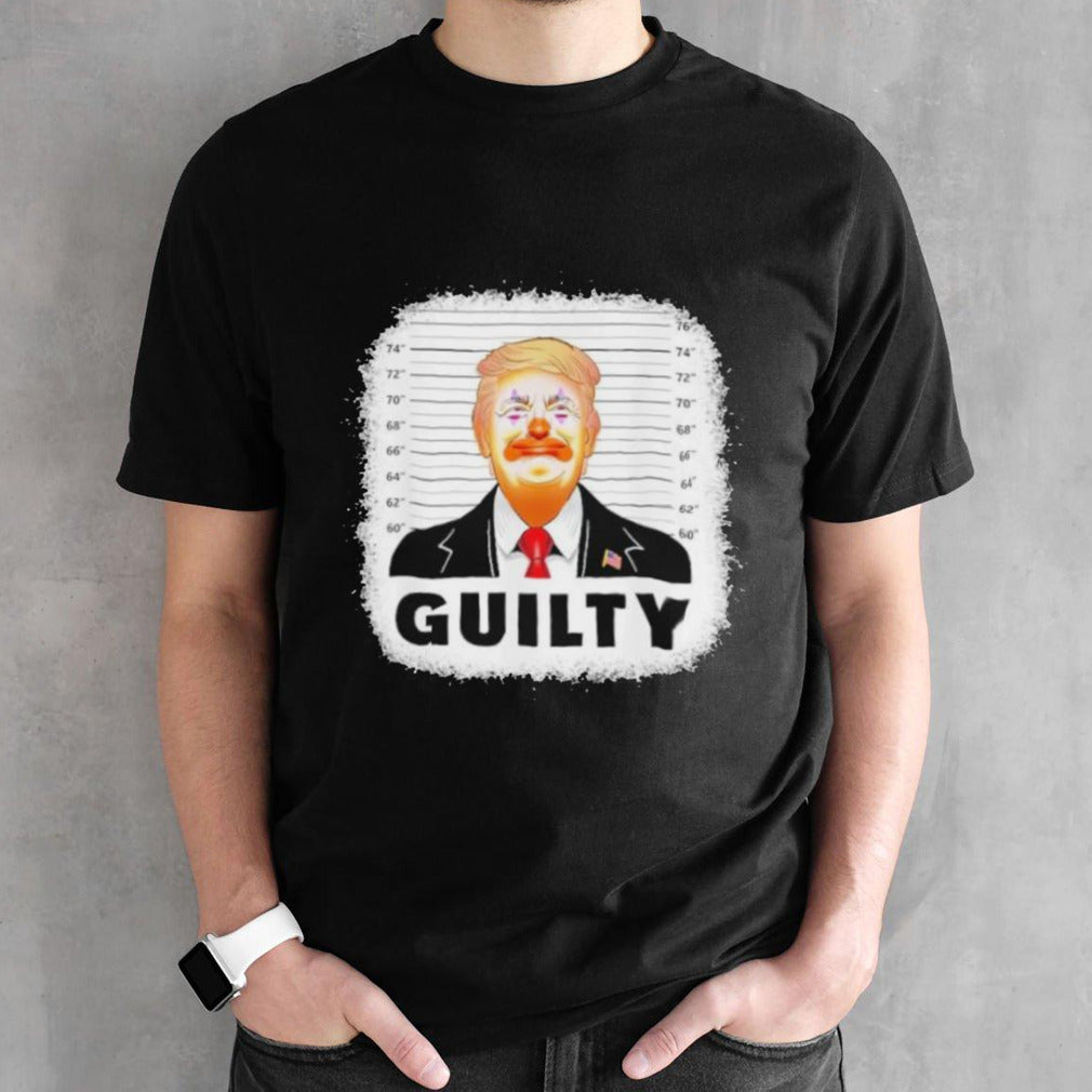 Trump Guilty with clown face T-Shirt
