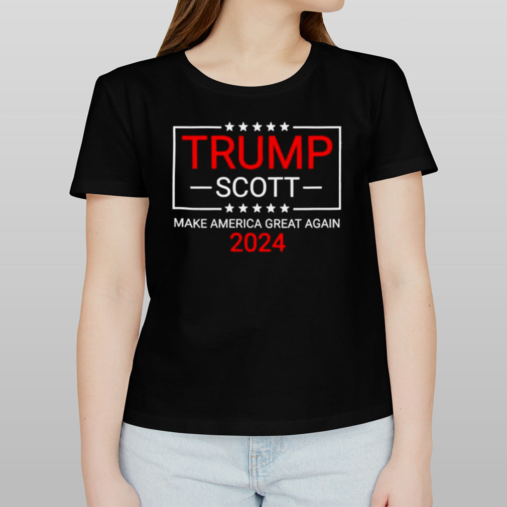 Trump Scott 2024 Presidential Make America Great Again Shirt