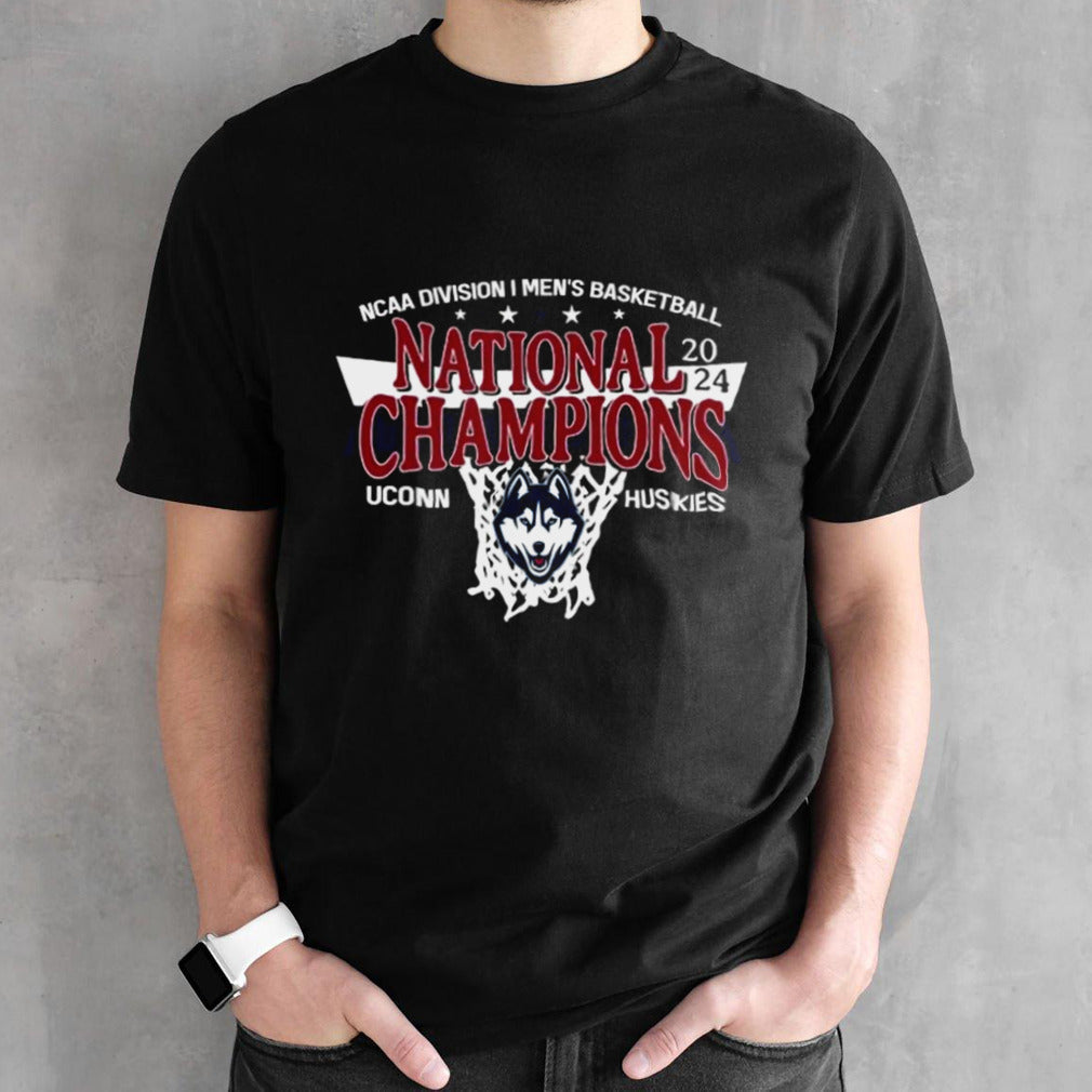 Uconn Huskies NCAA Division I Mens’s Basketball National Champions 2024 Shirts