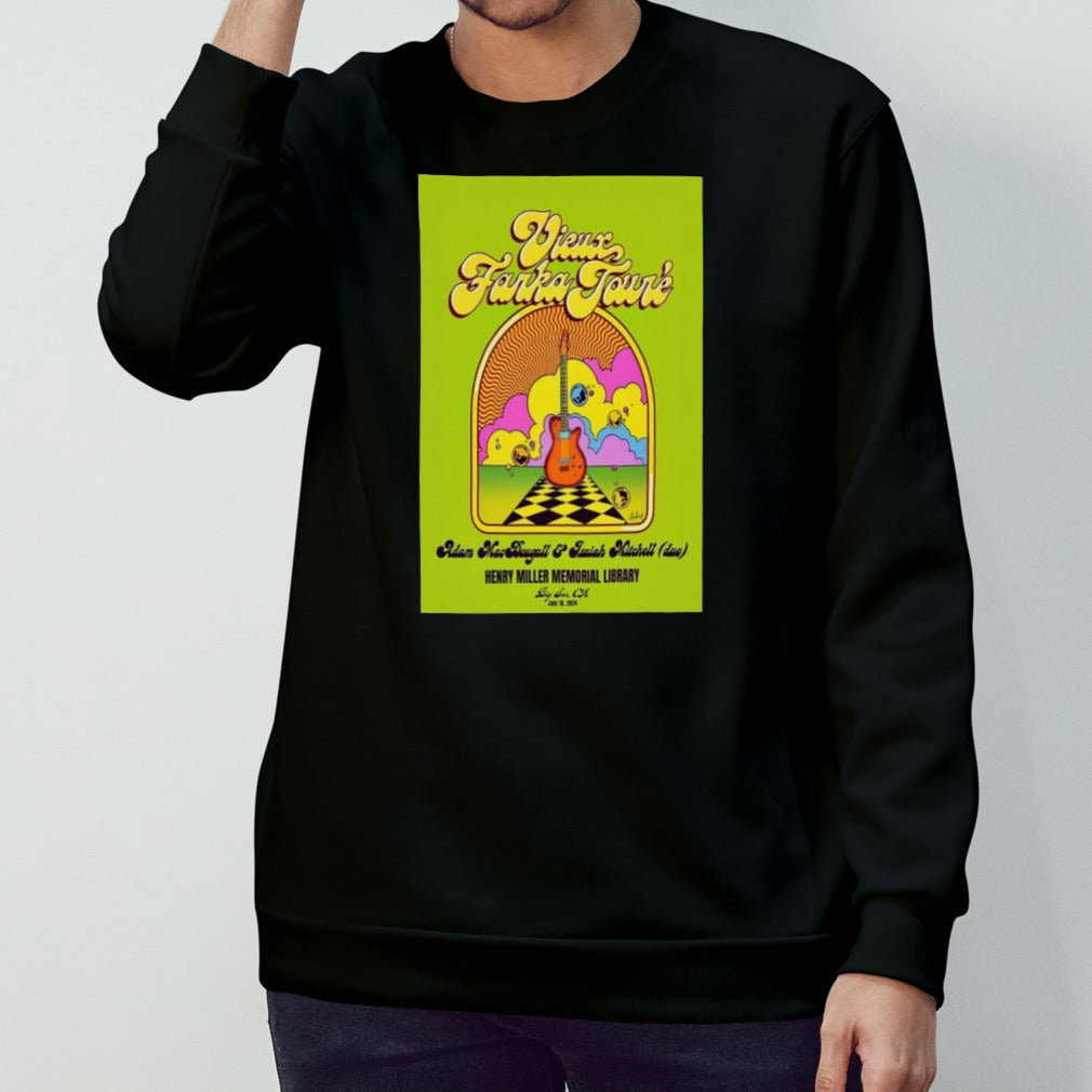 Vieux Farka Touré July 18 2024 Henry Miller Memorial Library Big Sur CA Poster shirt