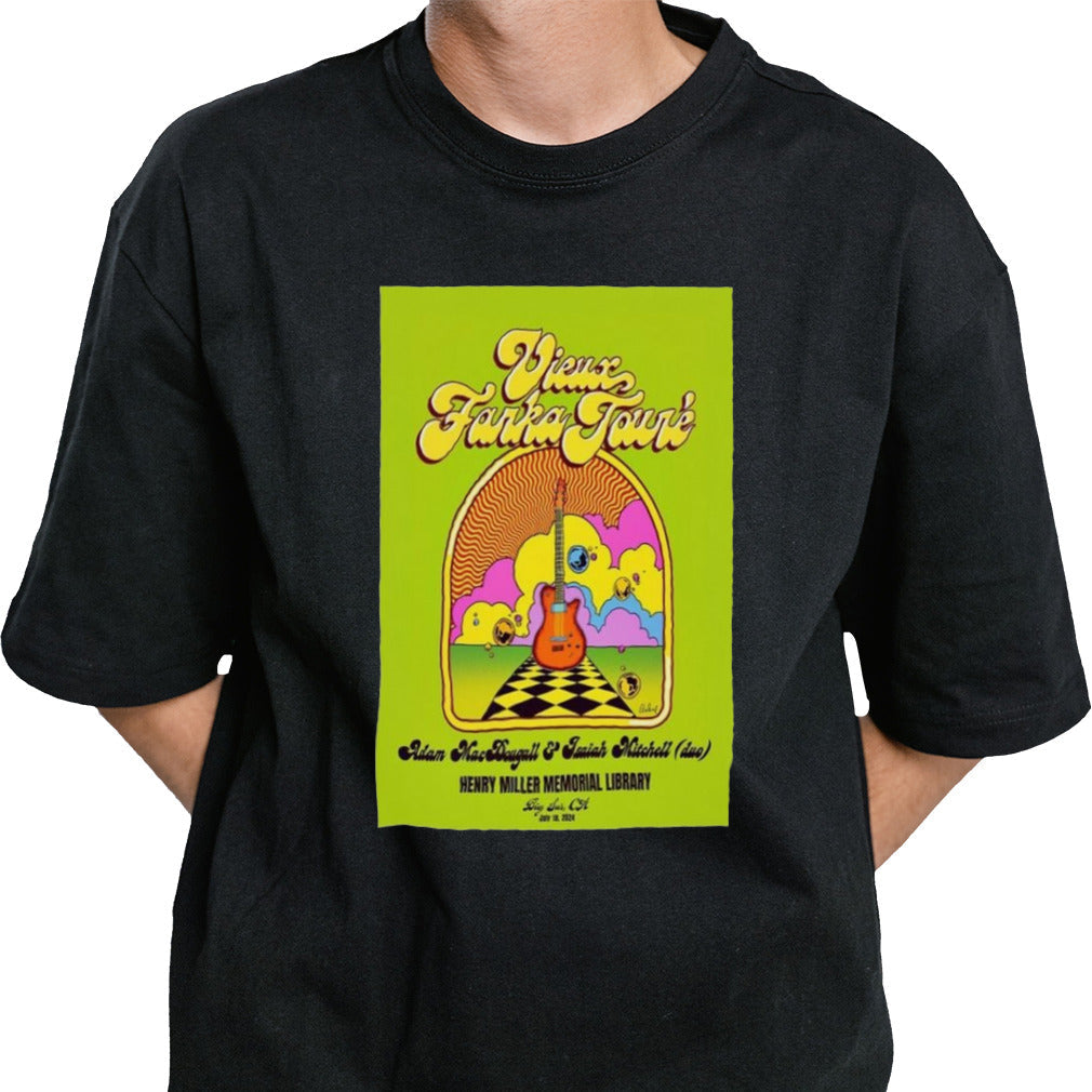 Vieux Farka Touré July 18 2024 Henry Miller Memorial Library Big Sur CA Poster shirt
