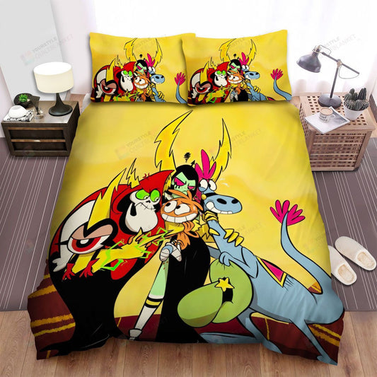 Wander Over Yonder Main Characters Bed Sheets Spread Duvet Cover Bedding Setss