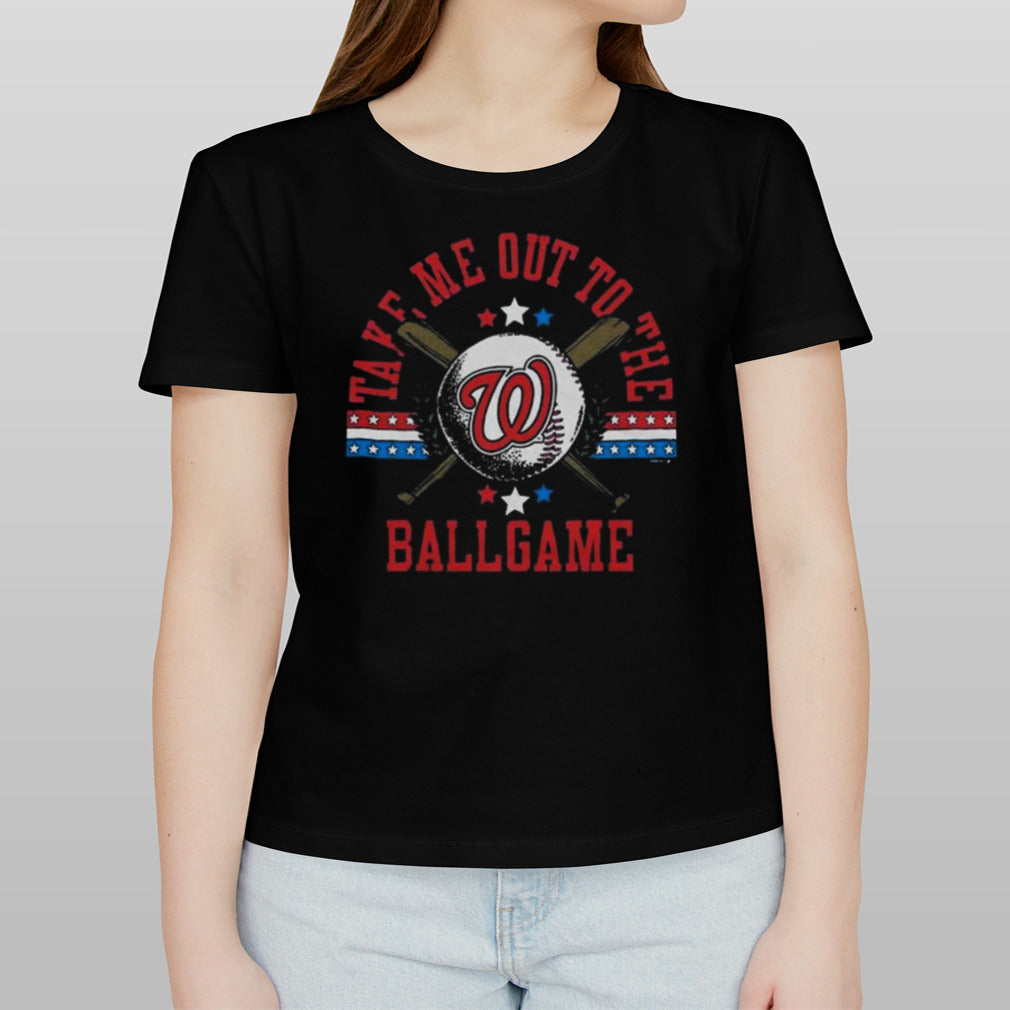 Washington Nationals Take Me Out To The Ballgame T-shirt