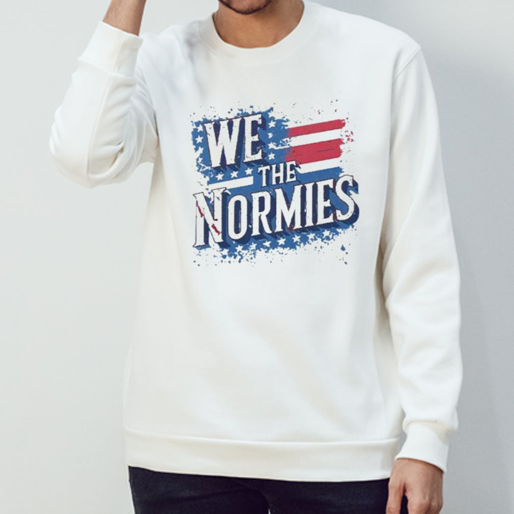 We The Normies American Flag T Shirt
