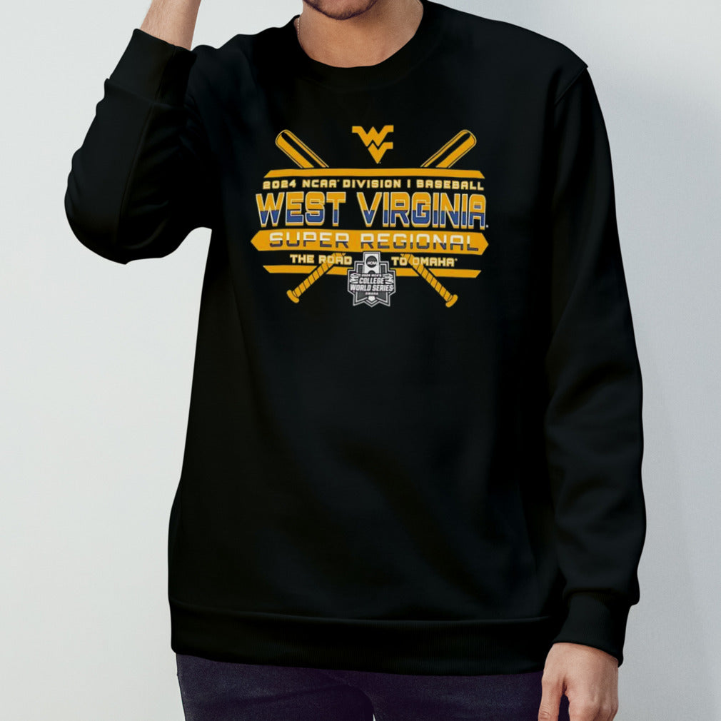 West Virginia Mountaineers 2024 NCAA Division I Baseball Super Regional shirt