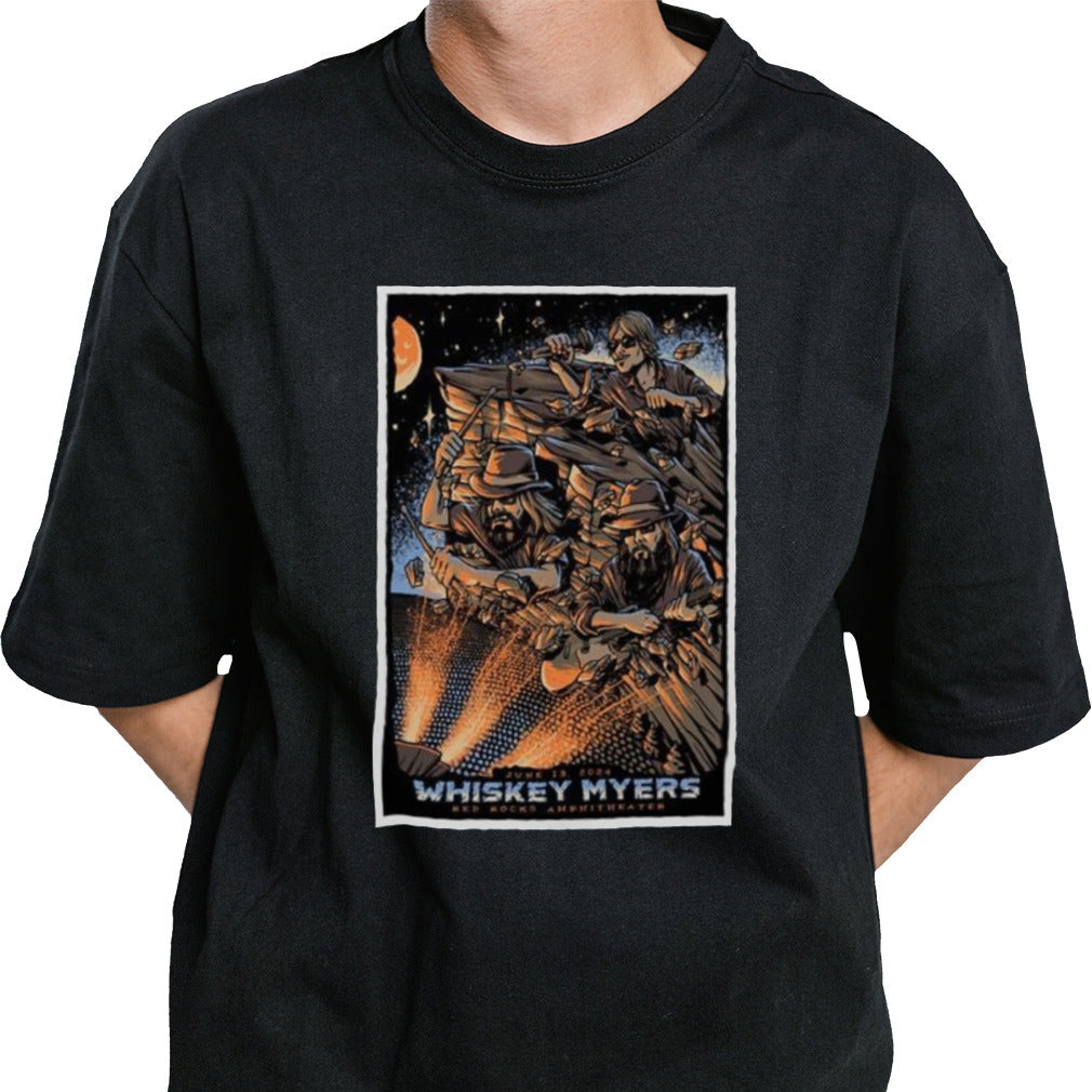 Whiskey Myers Red Rocks Amphitheatre Morrison CO June 13 2024 Poster shirt