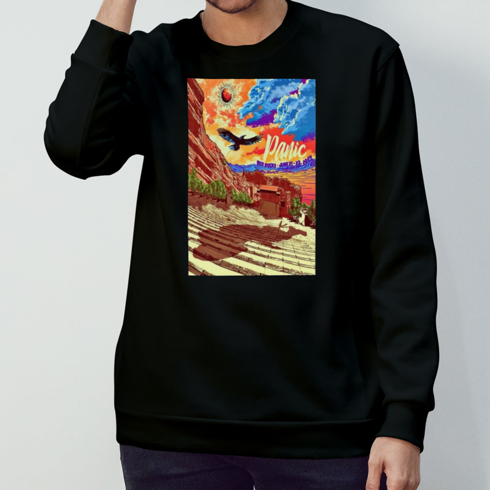 Widespread Show At Panic Red Rocks On Jun 21-23 2024 Poster Shirt