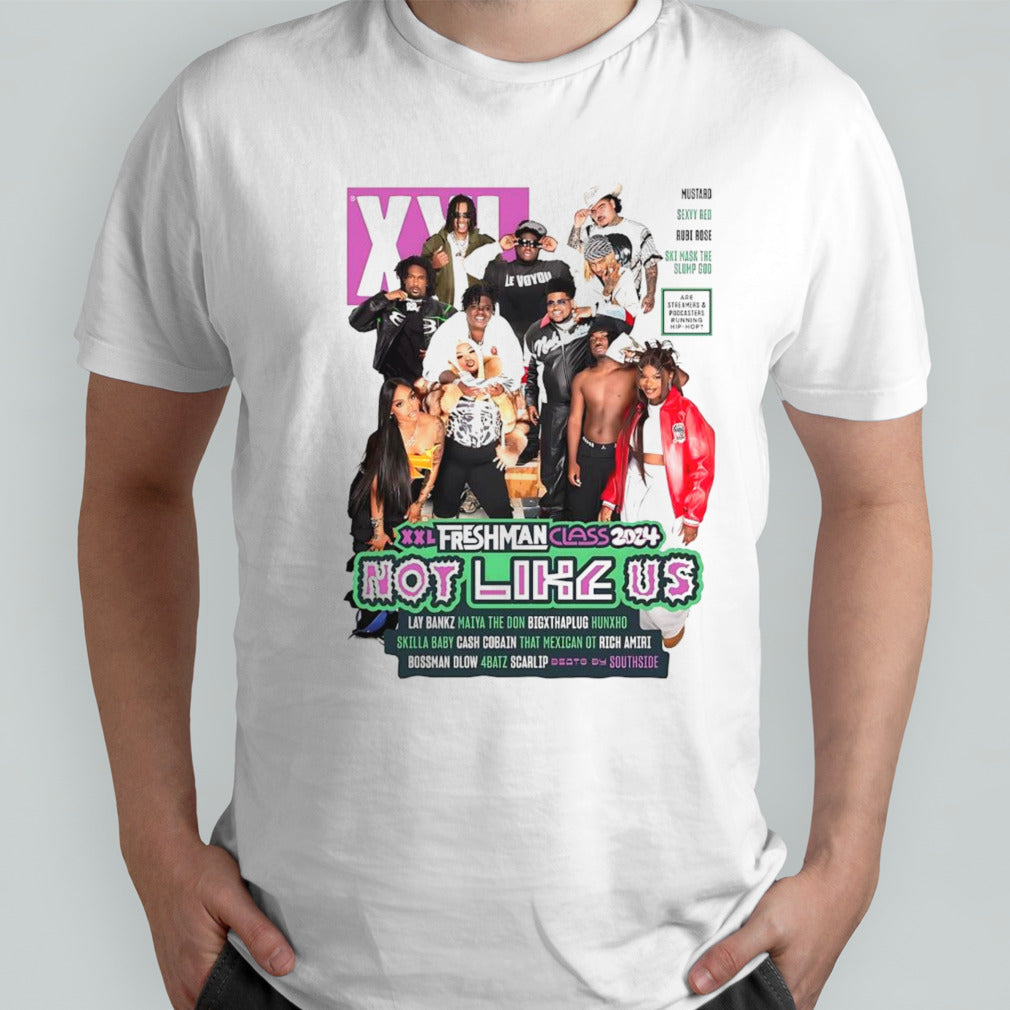 XXL Freshman class 2024 not like US shirt