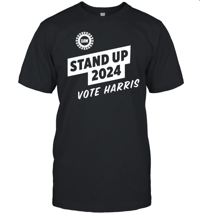 Uawactiongear Stand Up 2024 Vote Harris Shirt