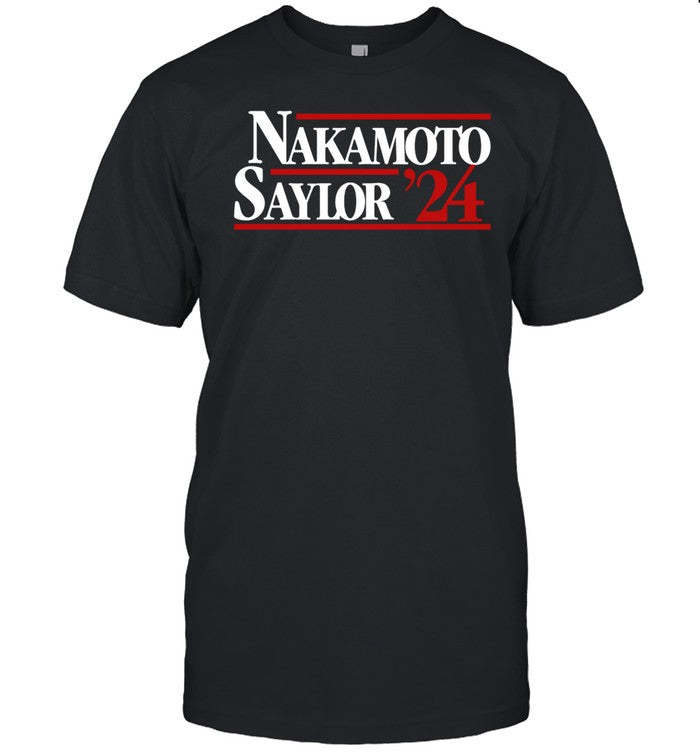 The Bitcoin Therapist Nakamoto Saylor' 24 Shirt