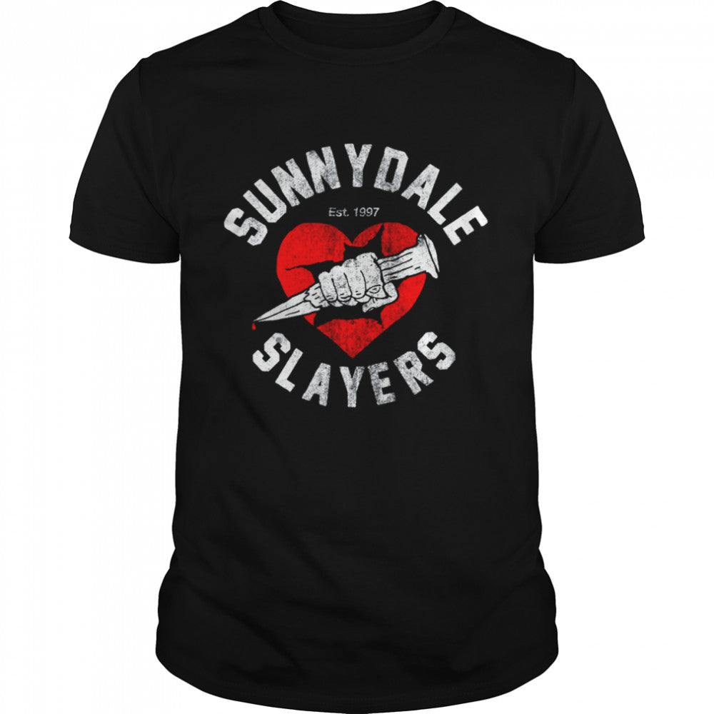 Buffy the Vampire Slayer Sunnydale Slayers Logo T-Shirts