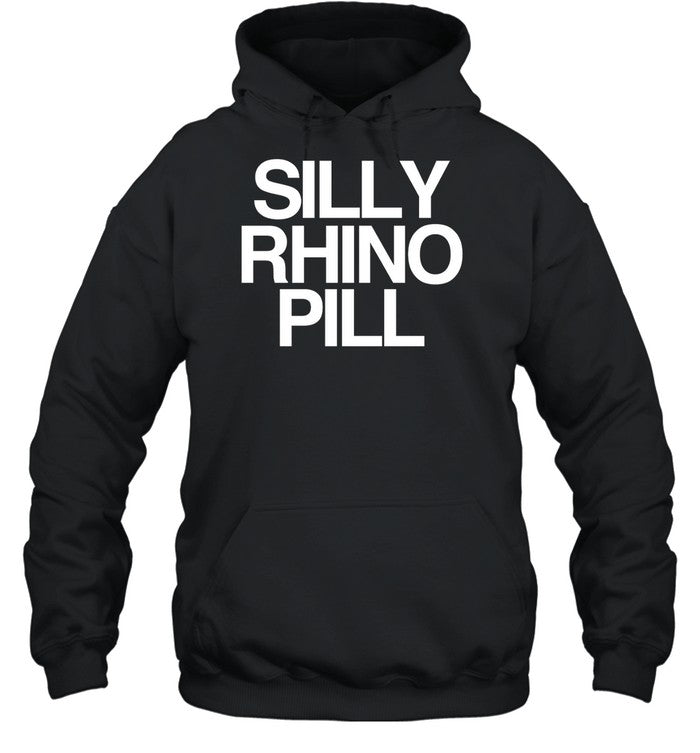 Tisakorean Silly Rhino Pill Hoodie