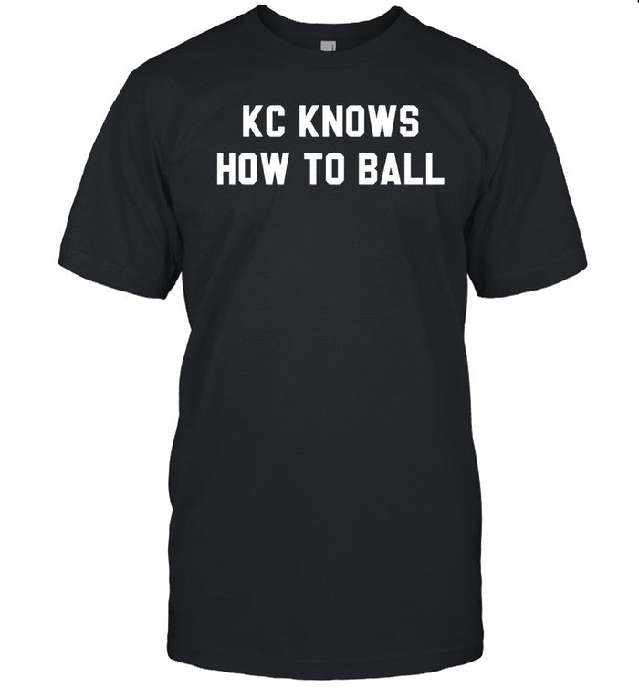 Pink Dinosaur Boutique Kc Knows How To Ball Tee Shirt