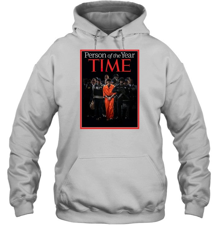 Luigi Mangione Person Of The Year Time Hoodie