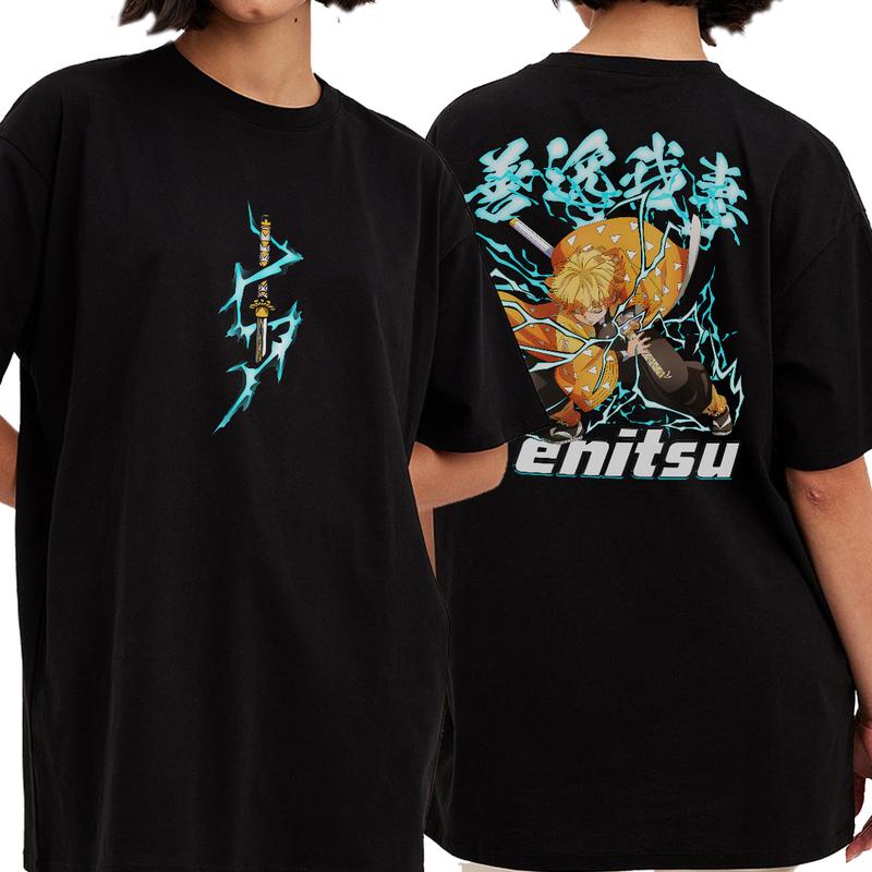 Zenitsu Thunder Breathing T-shirt, Demon Slayer Shirt, To the Hashira Training shirt, Demon Slayer t-shirt, Kimetsu no Yaiba To the Hashira Training