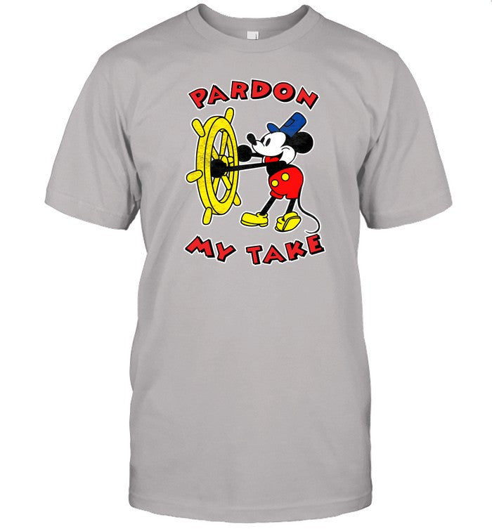 Shirt Mickey Mouse Steamboat Pardon My Take