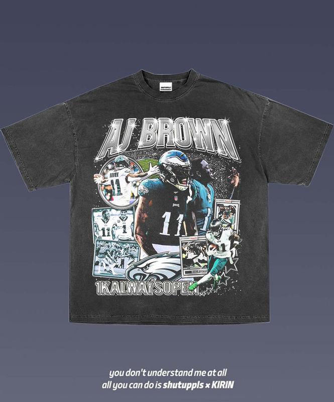 AJ BROWN 1.0 Graphic Tee American Football Gift For Fan