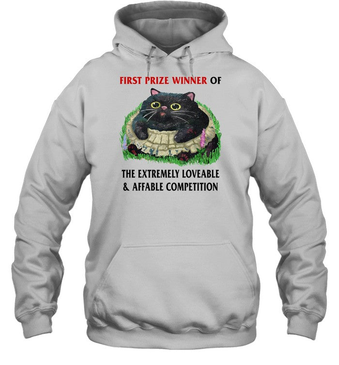 First Prize Winner Of The Extremely Loveable & Affable Competition Hoodie