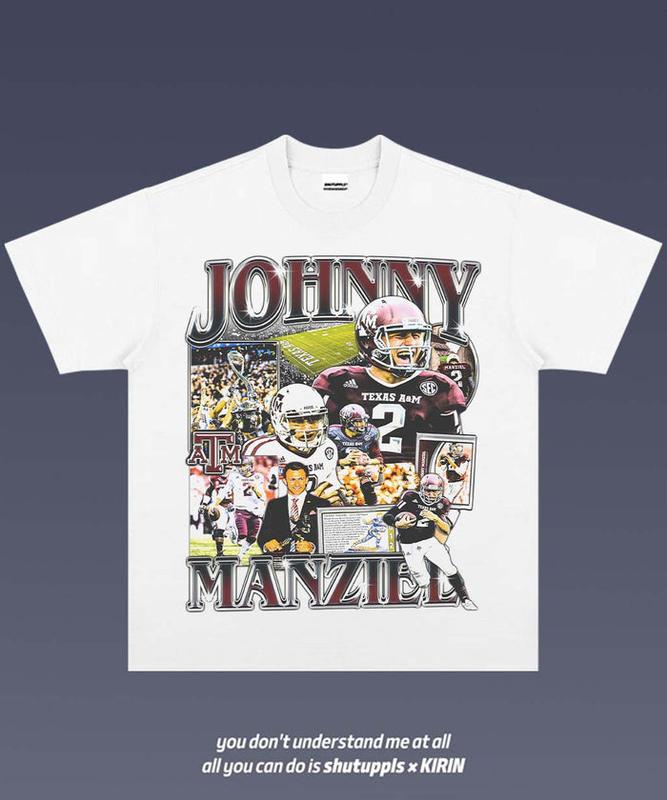 JOHNNY MANZIEL 1.0 Graphic Tee American Football Gift For Fan
