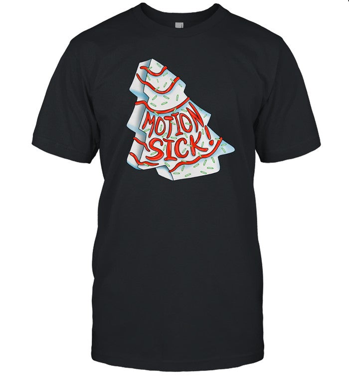 Limited Motion Sick Christmas Treet Shirt
