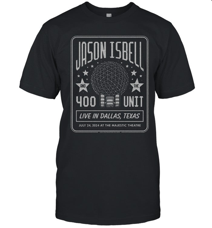 Limited Jason Isbell and the 400 Unit Dallas, TX Jul 24 2024 Shirt