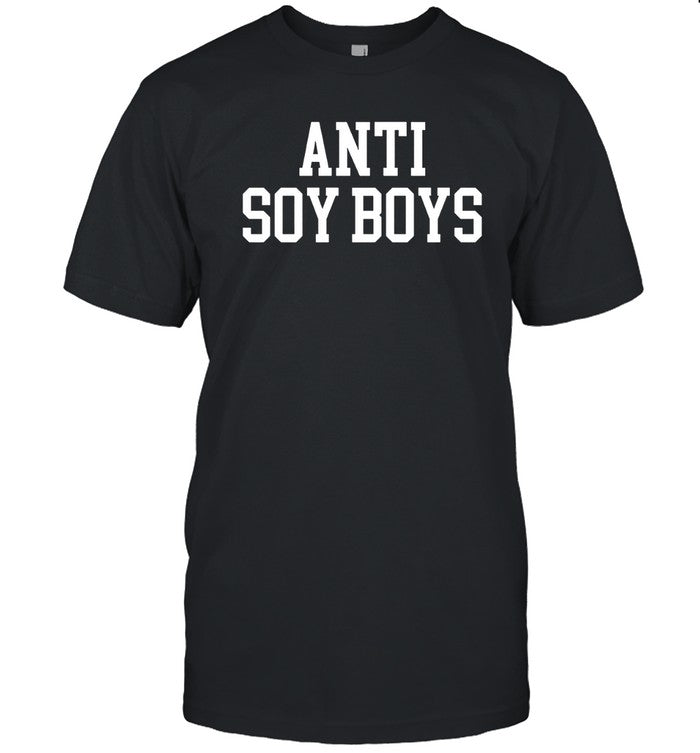 Isabella Maria Deluca T-Shirts Black Anti Soy Boys