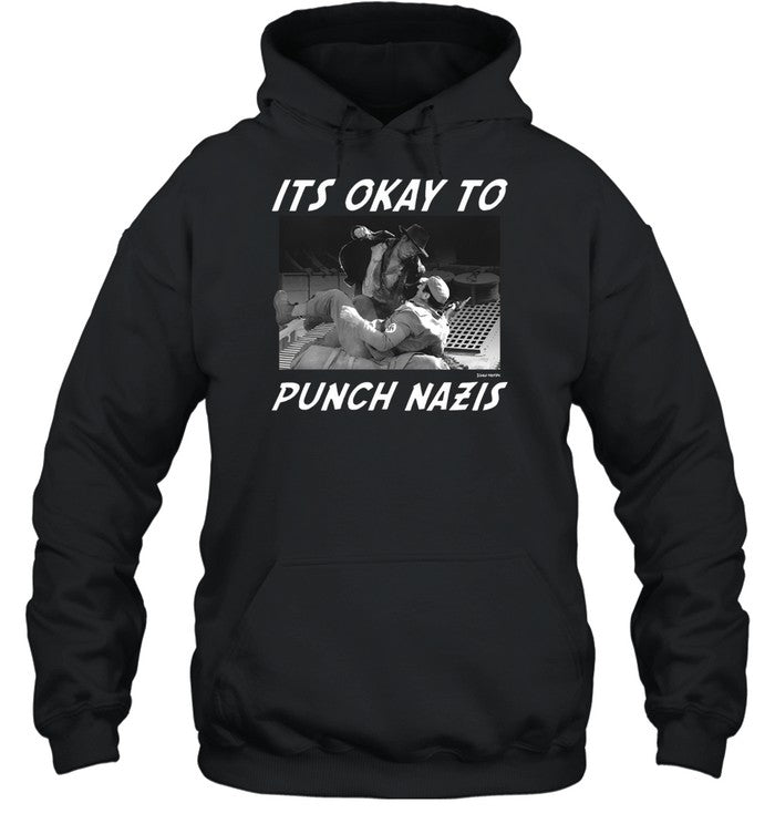 It's Okay To Punch Nazis Hoodie