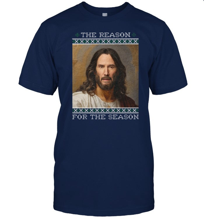 Shirt Keanu Christ The Reason For The Season