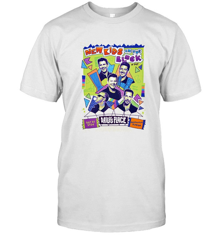 New Kids On The Block Daily's Place FL Jul 21 2024 Shirt