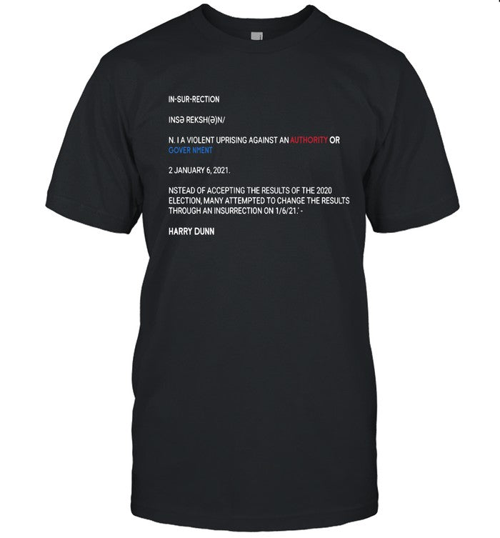 Harry Dunn's The January 6 Hearings Trump 'lit the flame' Tee