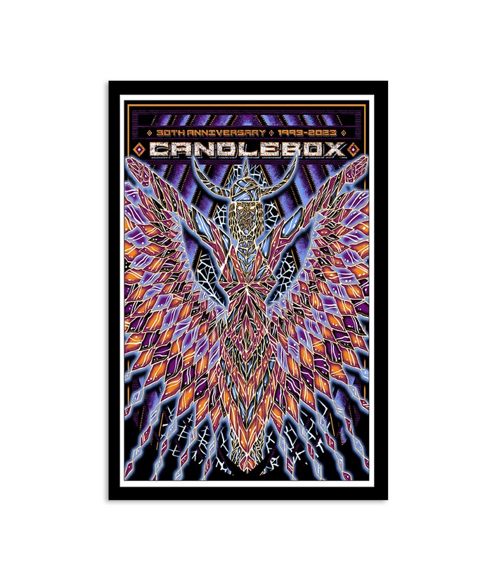 Poster 30Th Anniversary 1993-2023 Candlebox