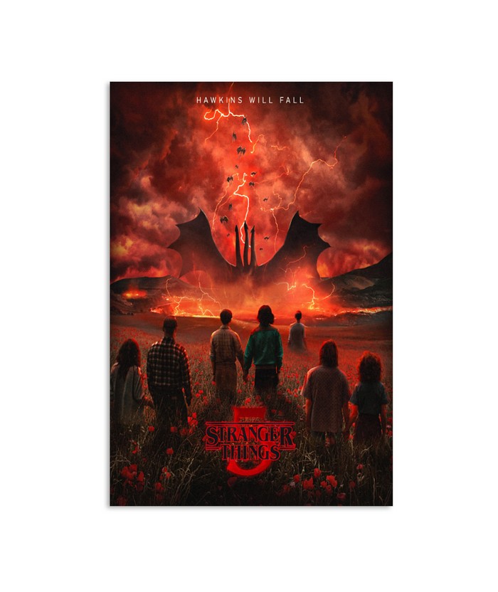 Hawkins Will Fall Stranger Things Season 5 New Poster