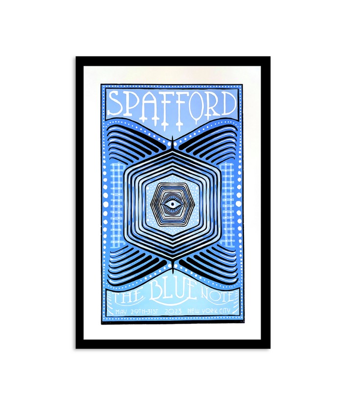 Poster Spafford May 29-31 2023 The Blue Note New York