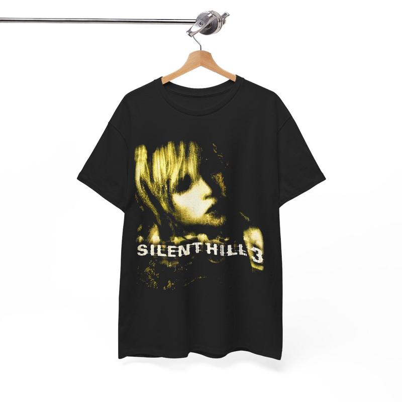 Silent Hill 3 Survival Horror Play Station Unisex Cotton T-Shirt Menswear Tshirt