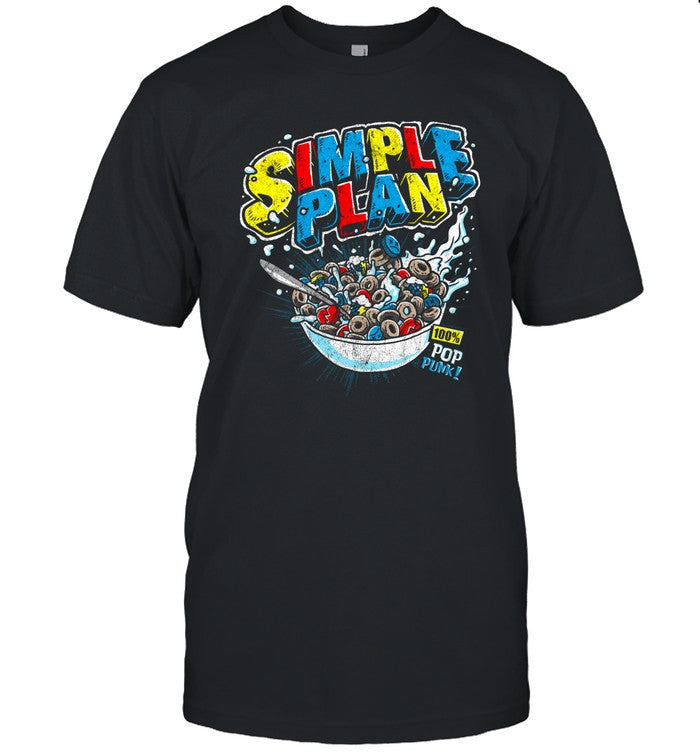 Simple Plan Cereal Pop Punk Shirt