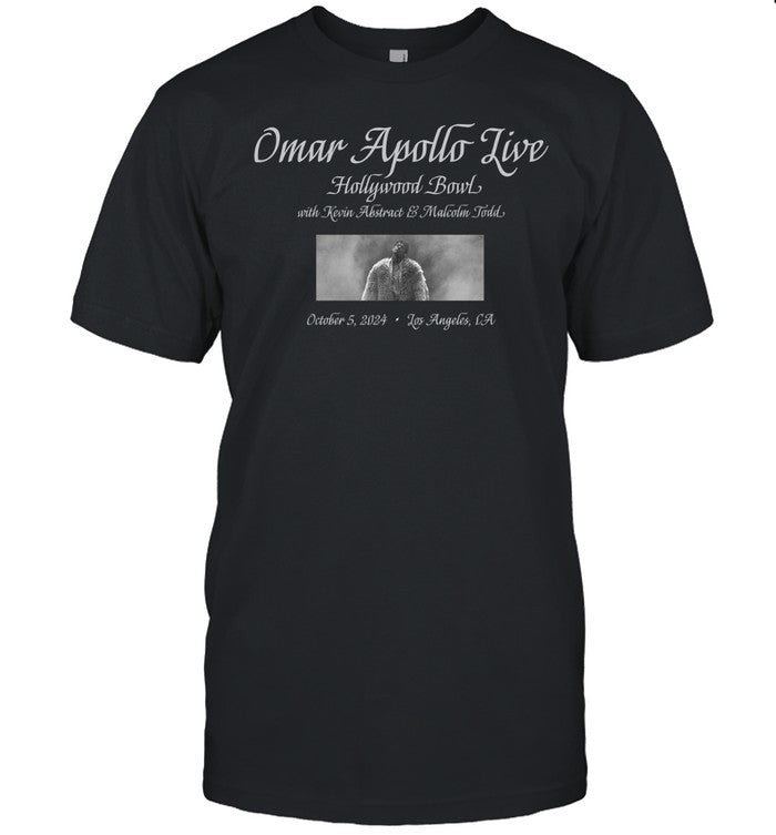 Omar Apollo Live At The Hollywood Bowl Los Angeles, CA T Shirt
