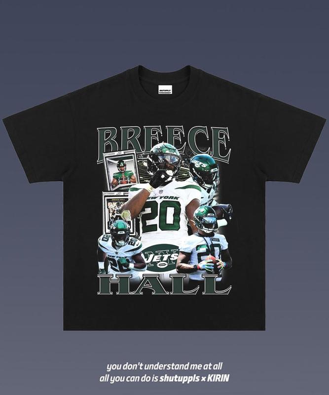 Breece Hall 1.0 Graphic Tee American Football Gift For Fan