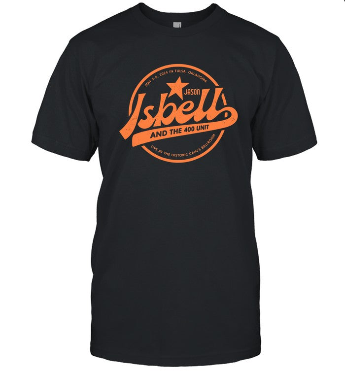 Jason Isbell and the 400 Unit Live at the Historic CAin's Ballroom T-shirt
