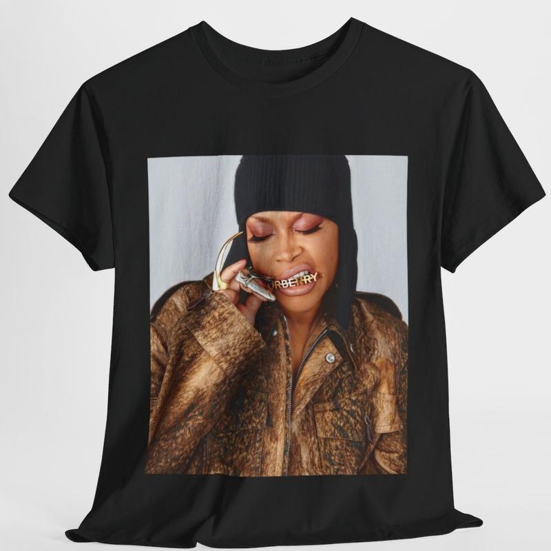 Erykah Badu 2024 Tshirt, Erykah Badu Music Cotton Unisex T-Shirt Menswear Streetwear