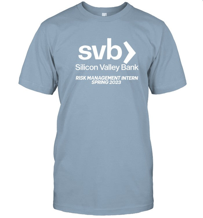 CRYING IN THE CLUB SILICON VALLEY BANK RISK MANAGEMENT INTERNSHIP T SHIRT