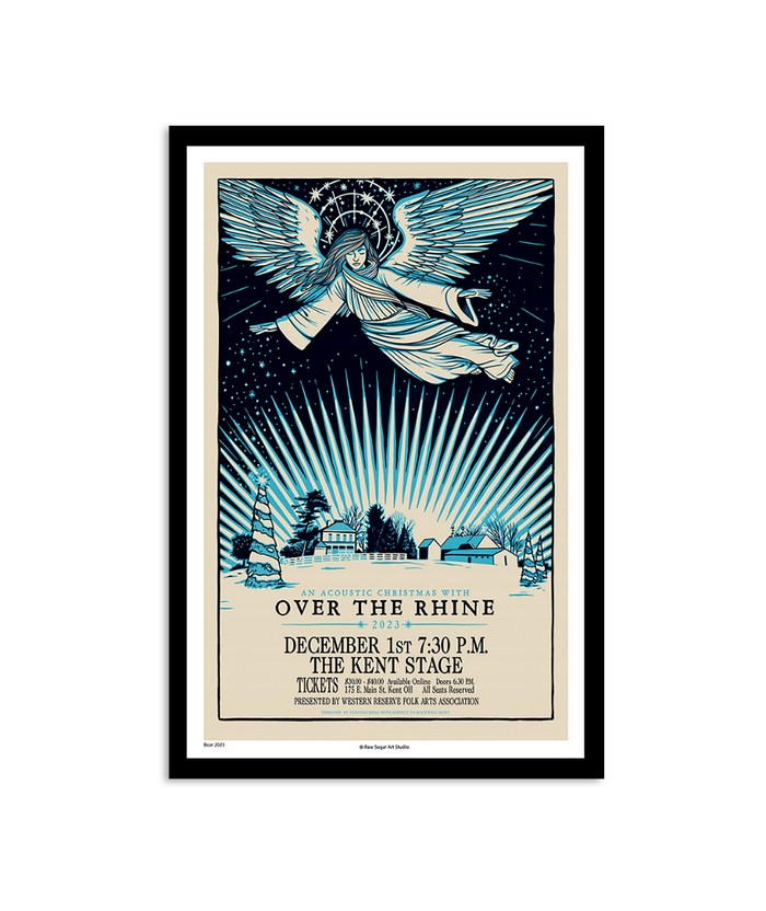 Over The Rhine December 1, 2023 The Kent Stage, Kent, OH Poster
