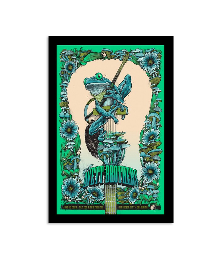 Avatt Brothers June 18 2023 The 200 Amphitheatre Oklahoma City Oklahoma Poster
