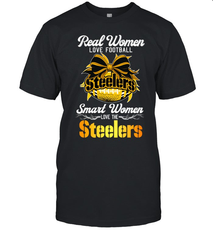 Real Women Love Football Smart Women Love The Steelers_1