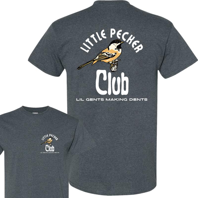 Little Pecker Club T-shirt , 2 Side , T-shirt For Men , Unisex T-shirt, Women T-shirt Classic Cotton