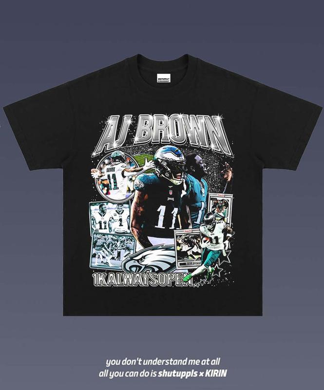 AJ BROWN 1.0 Graphic Tee American Football Gift For Fan
