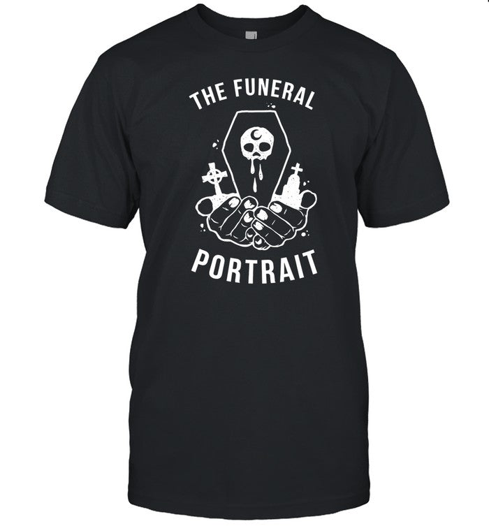 now The Funeral Portrait Logo Coffin Skull Shirt
